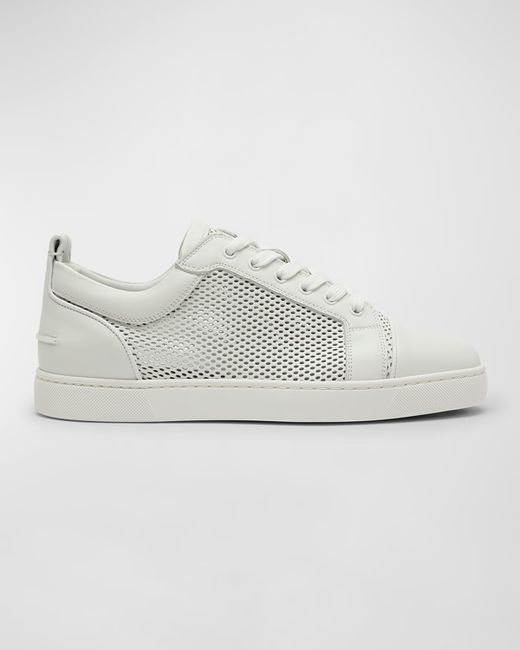 Christian Louboutin AC Louis Junior Orlato Leather Low-Top Sneakers