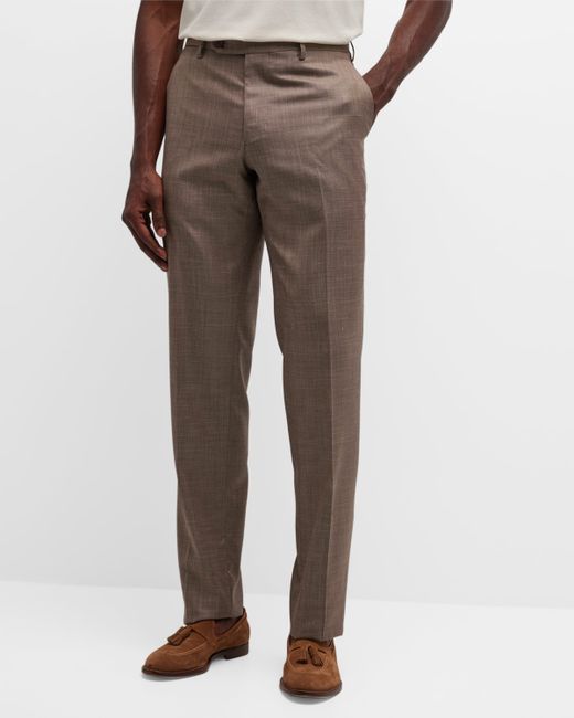 Stefano Ricci Flat Front Trousers