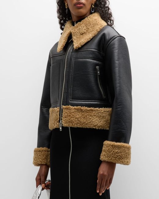 A.L.C. Aspen Faux-Leather Jacket