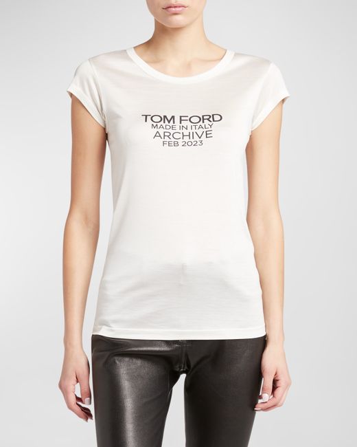 Tom Ford Logo Graphic Short-Sleeve T-Shirt