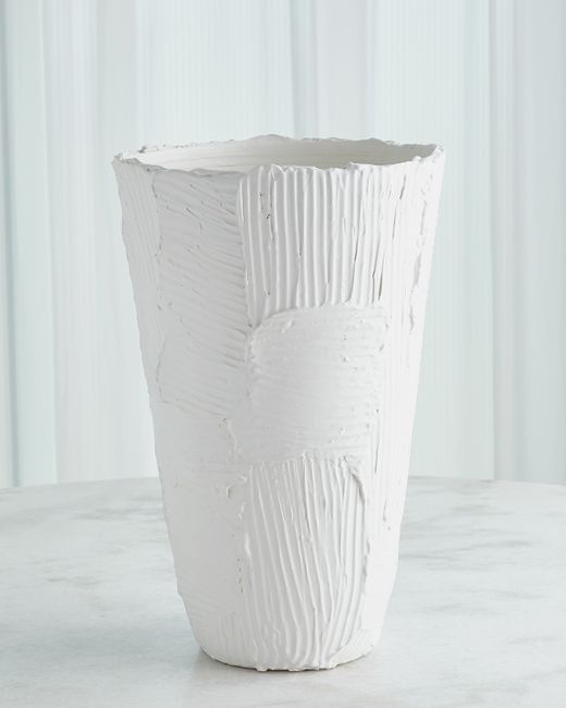 Global Views Matte Tall Chip Vase
