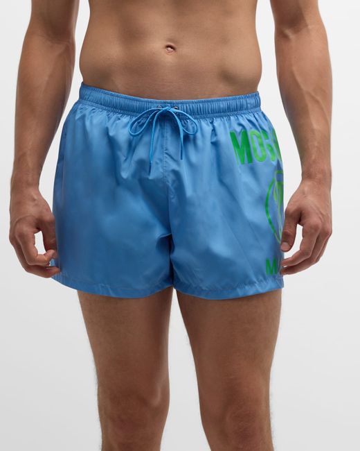 Moschino Swim Shorts with Side Logo