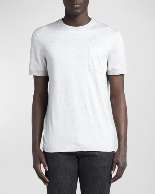 Knt Solid Cotton Tee
