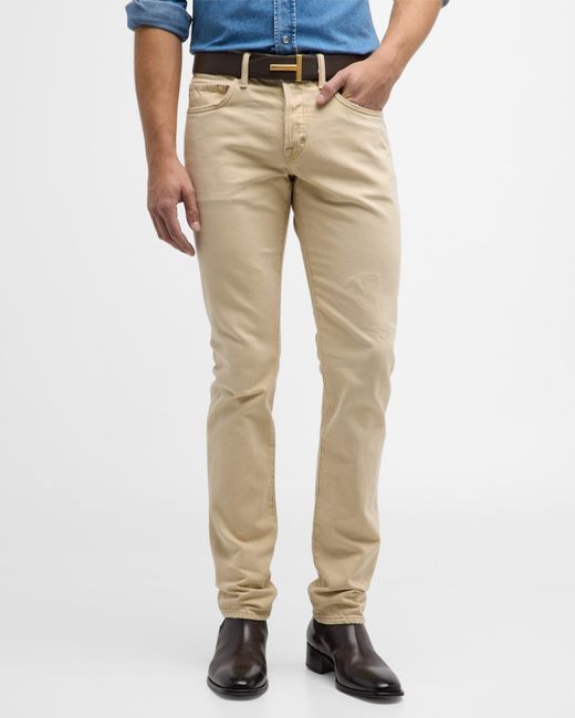 Tom Ford Slim Fit 5-Pocket Pants
