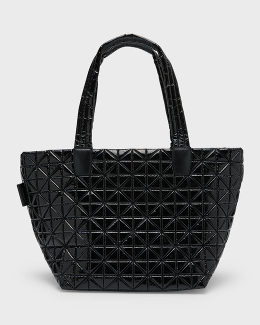 VeeCollective Medium Quilted Nylon Tote Bag