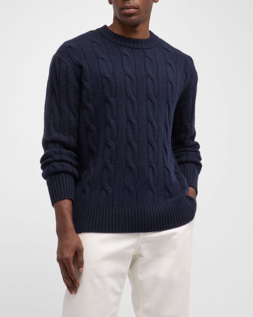 Frame Cashmere Cable-Knit Sweater
