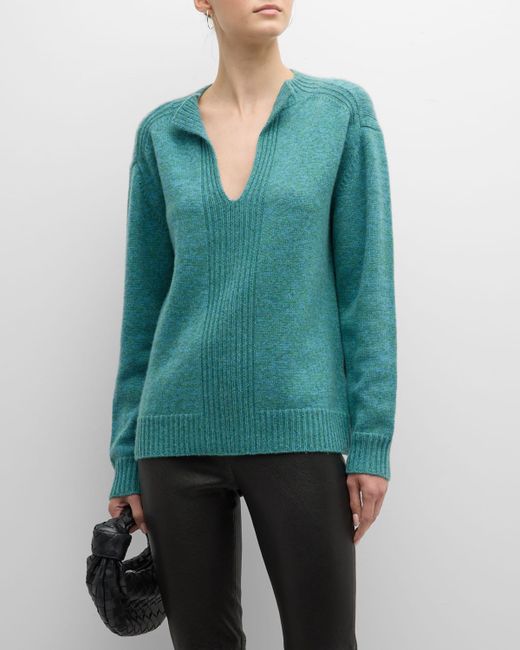 Naadam Ribbed Wool-Cashmere Knit Tunic