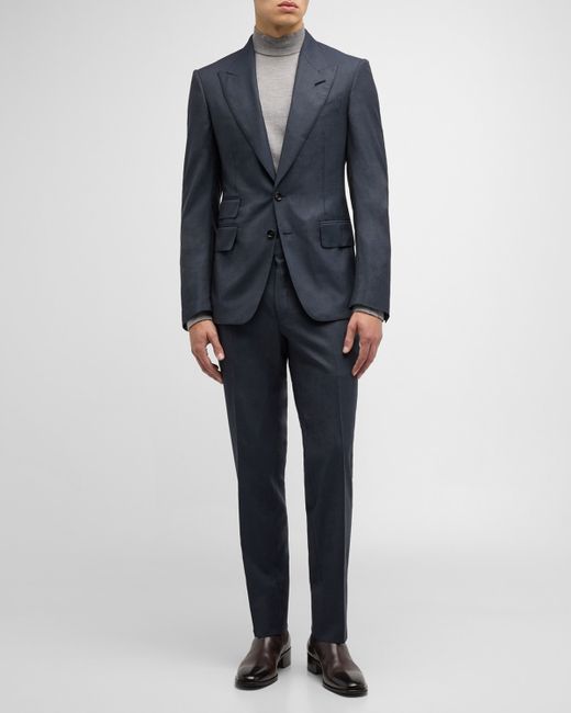 Tom Ford Shelton Micro-Hopsack Suit