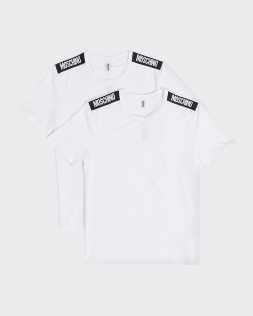 Moschino T-Shirt with Shoulder Taping