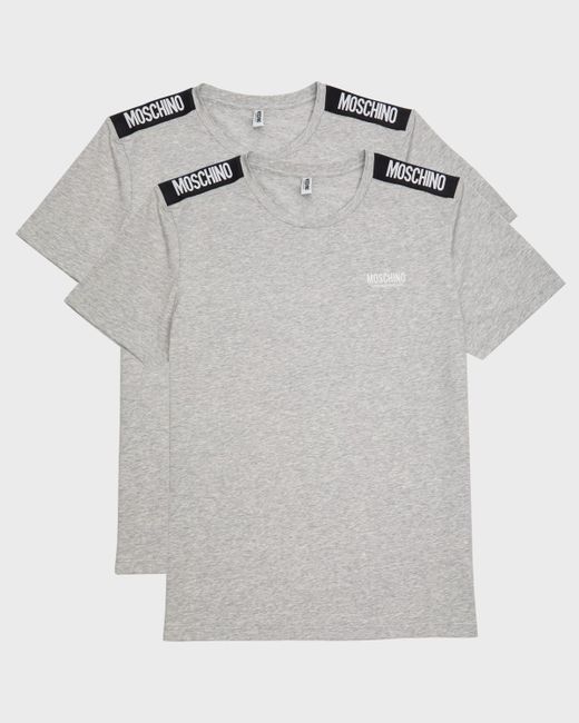 Moschino T-Shirt with Shoulder Taping