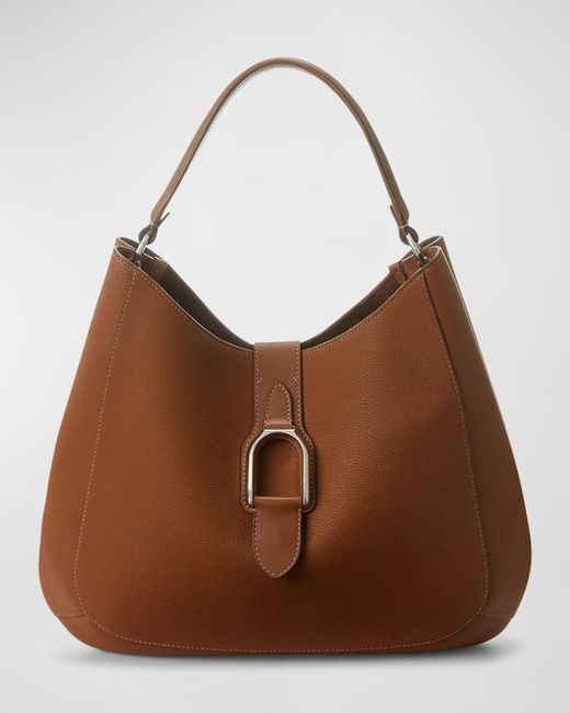 Ralph Lauren Collection Ricky Leather Hobo Bag