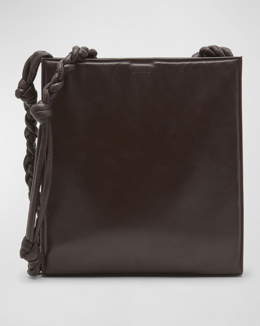 Jil Sander Tangle Medium Leather Shoulder Bag