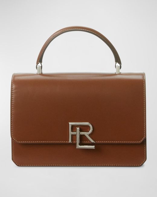 Ralph Lauren Collection RL Leather Top-Handle Bag
