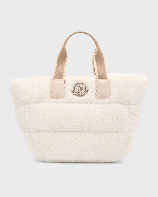 Moncler Caradoc Sherpa Quilted Tote Bag