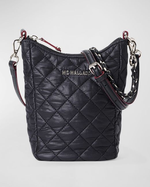 MZ Wallace Crosby Quilted Nylon Top-Handle Bag