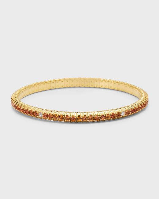 Zydo 18K Gold Bracelet with Sapphires and Diamonds