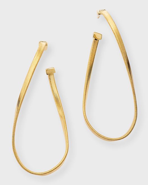 Marco Bicego 18K Gold Marrakech Large Twisted Hoop Earrings