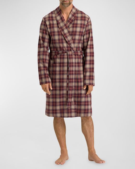 Hanro Cozy Comfort Flannel Robe