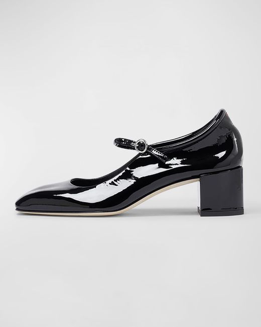 Aeyde Aline Patent Mary Jane Pumps