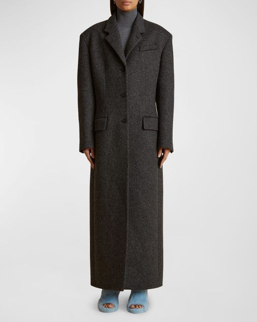 Khaite Bontin Long Wool Coat