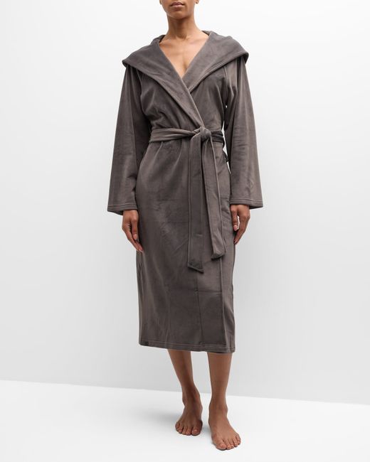 Barefoot Dreams LuxeChic Hooded Wrap Robe