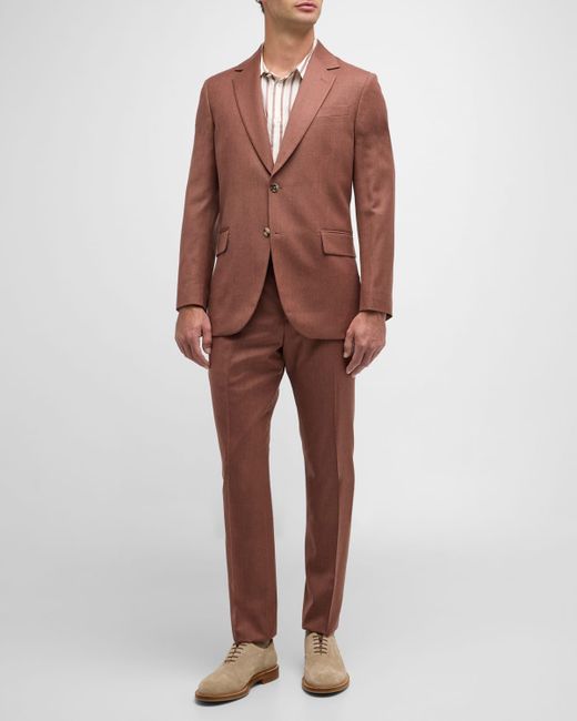 Paul Smith Wool-Cashmere Slim Two-Piece Suit
