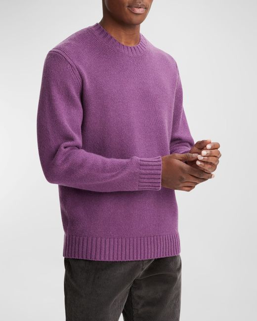 Vince Wool-Cashmere Crew Sweater