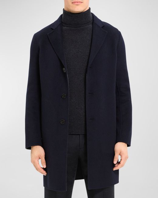Theory New Divide Wool-Cashmere Topcoat