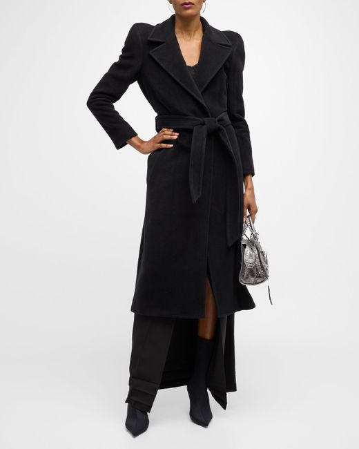 Balenciaga Round Shoulder Fitted Coat