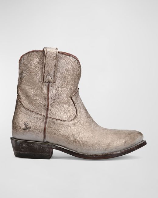 Frye Billy Leather Short Western Boots