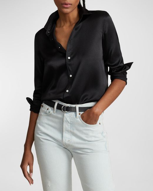 Polo Ralph Lauren Classic Fit Silk Shirt