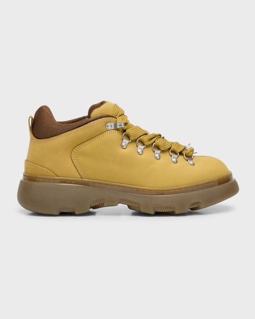 Burberry Trek Leather Hiking Boots