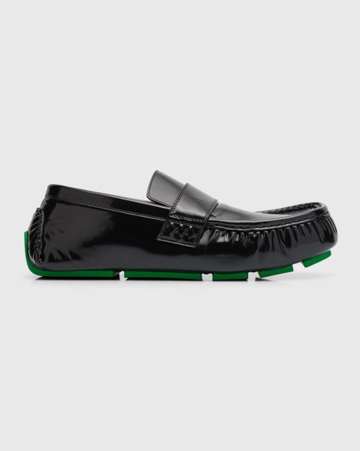 Bottega Veneta Ride Leather Driving Loafers