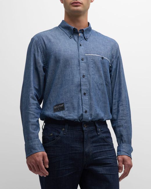 Raleigh Workshop Selvage Oxford Button-Down Shirt