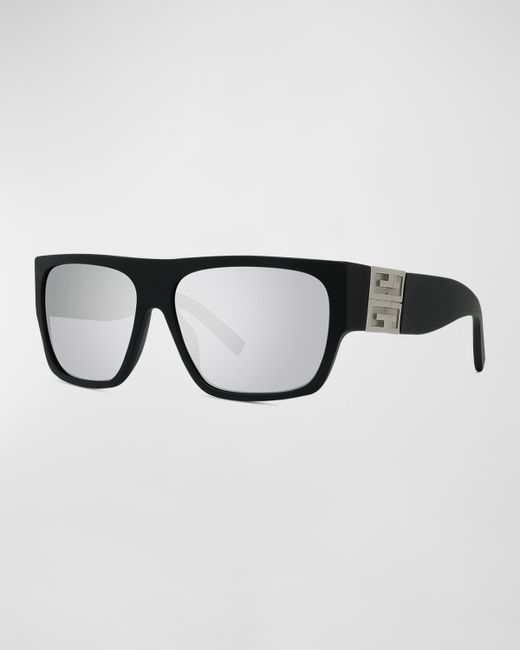 Givenchy 4G Acetate Rectangle Sunglasses