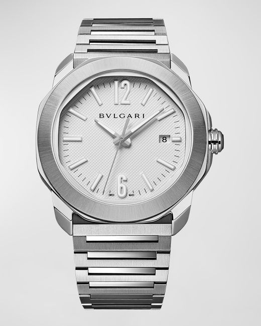 Bvlgari 41mm Octo Roma Automatic Watch with Dial