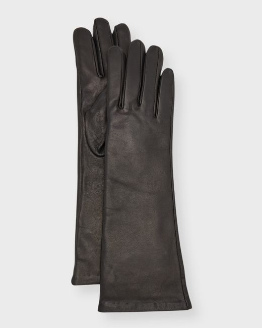 Vince Cashmere-Lined Leather Gloves