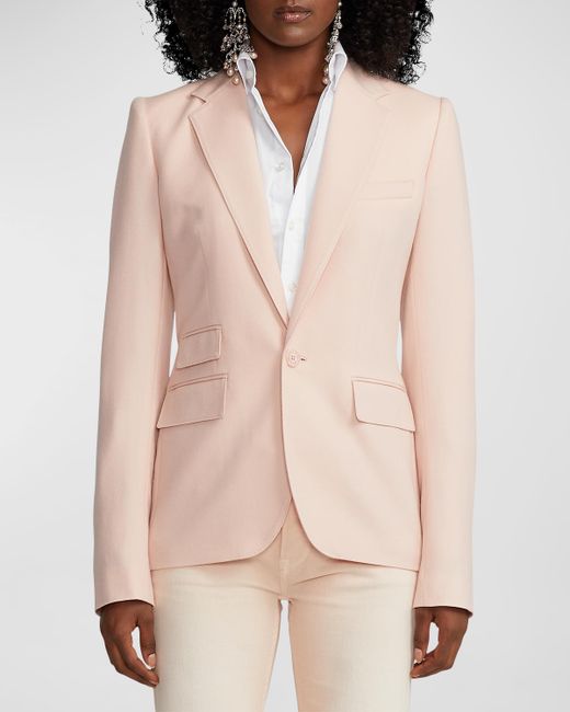 Ralph Lauren Collection Parker Cashmere Single-Breasted Blazer Jacket