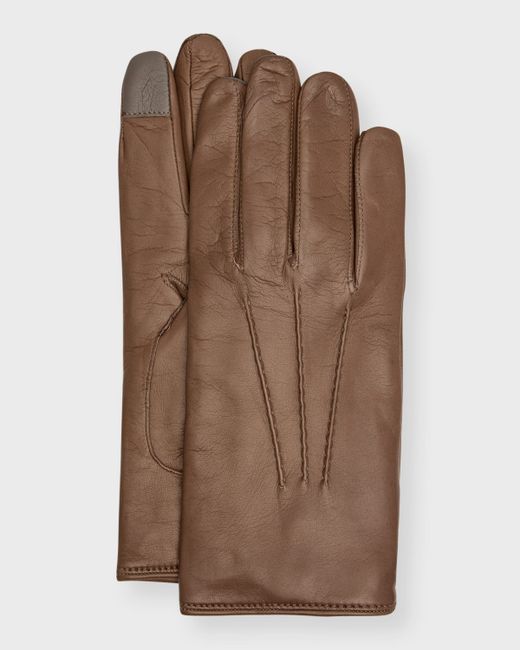 Guanti Giglio Fiorentino Napa Snap Touchscreen Gloves