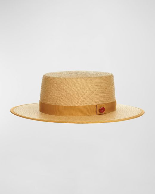 Keith James Derby Straw Hat