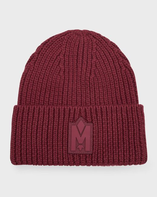 Mackage M-Logo Patch Beanie Hat
