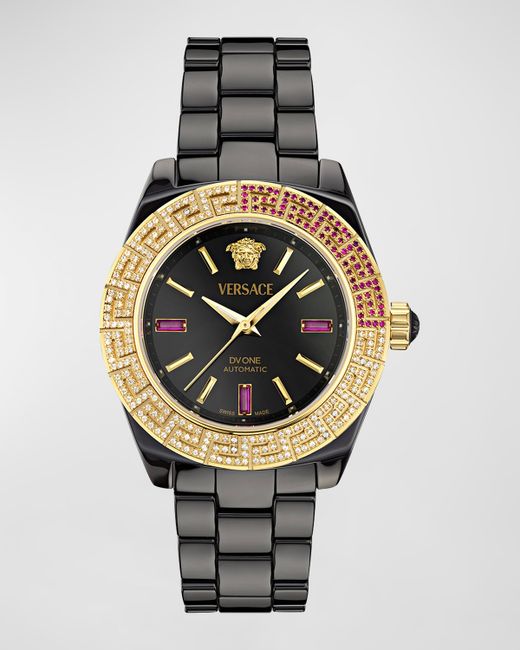 Versace 40mm DV One Automatic Watch with Bracelet Strap