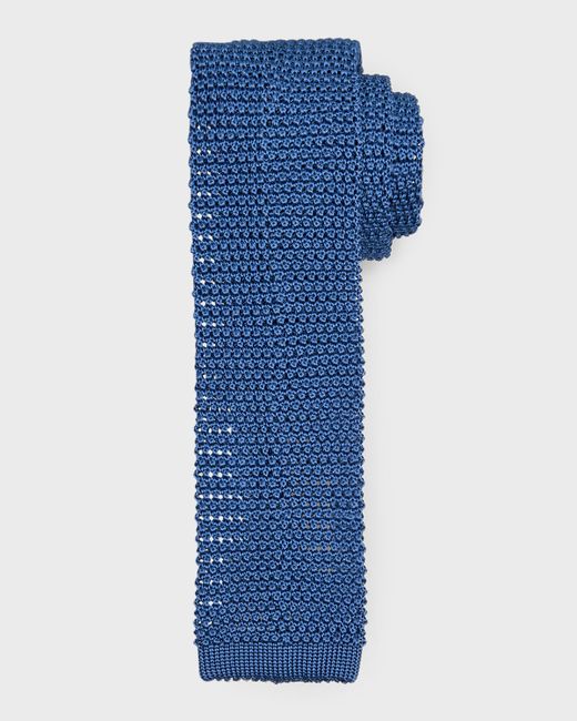 Sid Mashburn Solid Silk Knit Tie