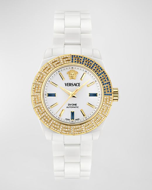 Versace 40mm DV One Automatic Watch with Bracelet Strap