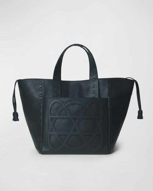 Callista Cleo Grained Leather Top-Handle Bag