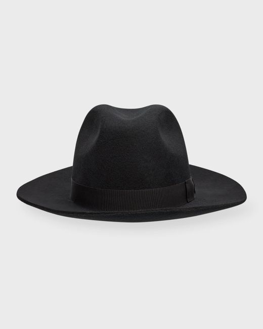 Dolce & Gabbana Wool Felt Fedora Hat