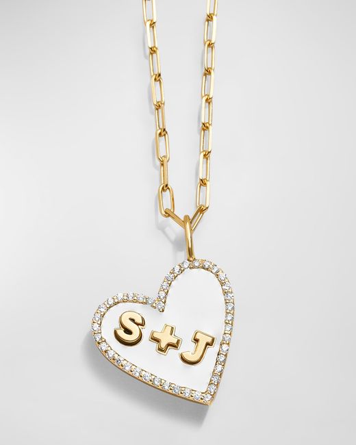 Baublebar 18K Gold-Plated Custom Reversible Heart Necklace