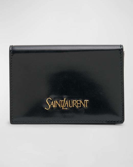 Saint Laurent Bifold Leather Card Holder