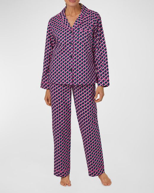 Bedhead Pajamas Geometric-Print Cotton Pajama Set