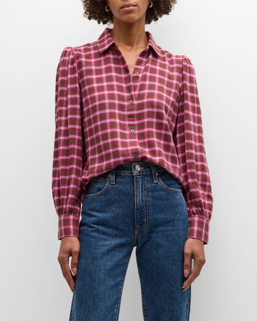 Rails Angelica Plaid Button-Front Shirt